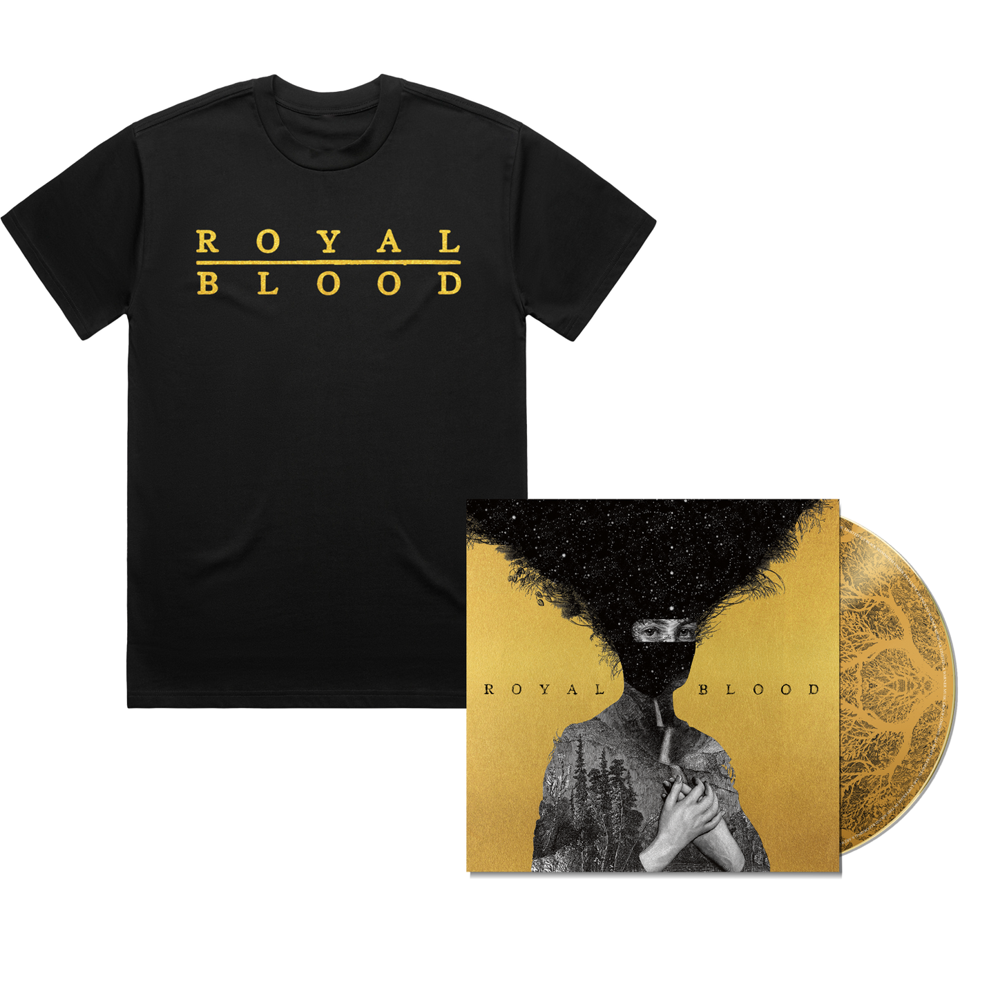 Royal Blood – 10th Anniversary Deluxe Album & T-Shirt Bundle