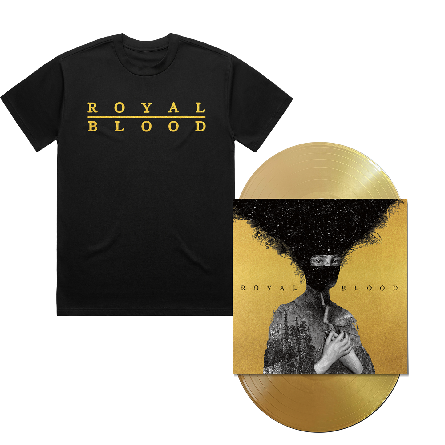 Royal Blood – 10th Anniversary Deluxe Album & T-Shirt Bundle