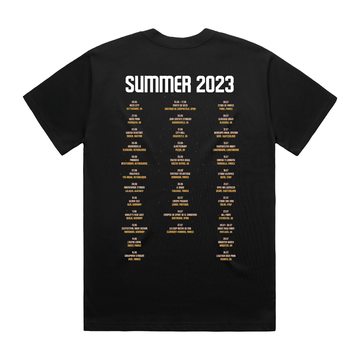 EU 2023 Summer Tour T-Shirt
