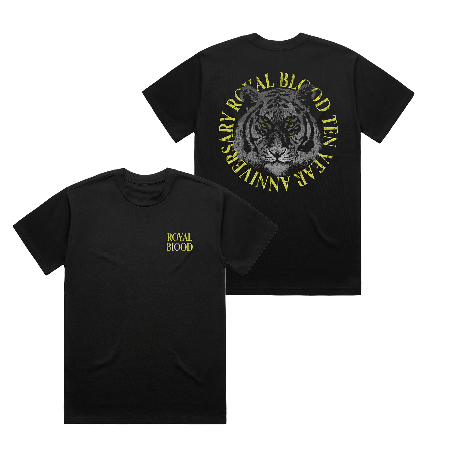 10th Anniversary Tour Tiger T-Shirt