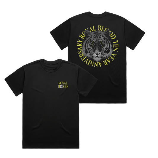 10th Anniversary Tour Tiger T-Shirt